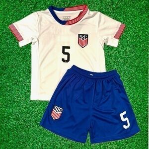 Trinity Rodman Youth Small Size 24 Age 6-7 New with Tag Soccer Jersey Sets of 2